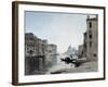 Gondola on the Grand Canal, 1892-Emmanuel Lansyer-Framed Giclee Print