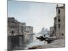 Gondola on the Grand Canal, 1892-Emmanuel Lansyer-Mounted Giclee Print