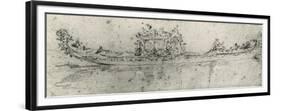 Gondola Reserved for Ambassadors-Francesco Guardi-Framed Premium Giclee Print