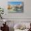 Gondola & Rialto Bridge Venice-null-Stretched Canvas displayed on a wall