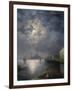 Gondola Ride in the Moonlight, Venice-Konstantinovich Ivan Aivazovsky-Framed Giclee Print