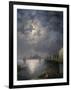 Gondola Ride in the Moonlight, Venice-Konstantinovich Ivan Aivazovsky-Framed Giclee Print