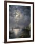 Gondola Ride in the Moonlight, Venice-Konstantinovich Ivan Aivazovsky-Framed Premium Giclee Print