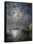 Gondola Ride in the Moonlight, Venice-Konstantinovich Ivan Aivazovsky-Framed Stretched Canvas