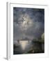 Gondola Ride in the Moonlight, Venice-Konstantinovich Ivan Aivazovsky-Framed Giclee Print