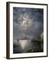 Gondola Ride in the Moonlight, Venice-Konstantinovich Ivan Aivazovsky-Framed Giclee Print