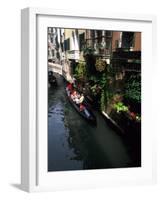 Gondola Ride on Canal, Venice, Italy-Bill Bachmann-Framed Photographic Print