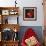 Gondola Seat and Gondolier's Hat, Venice, Veneto, Italy, Europe-Roy Rainford-Framed Photographic Print displayed on a wall