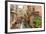 Gondola Traffic in Narrow Canal. Venice. Italy-Tom Norring-Framed Photographic Print