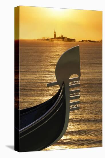 Gondola, Venice, UNESCO World Heritage Site, Veneto, Italy, Europe-Angelo Cavalli-Stretched Canvas