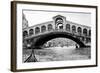 Gondola View of the Rialto Bridge in Venice, Italy, Ca. 1912-null-Framed Photographic Print