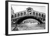 Gondola View of the Rialto Bridge in Venice, Italy, Ca. 1912-null-Framed Photographic Print