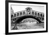 Gondola View of the Rialto Bridge in Venice, Italy, Ca. 1912-null-Framed Photographic Print