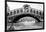 Gondola View of the Rialto Bridge in Venice, Italy, Ca. 1912-null-Framed Photographic Print