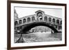 Gondola View of the Rialto Bridge in Venice, Italy, Ca. 1912-null-Framed Photographic Print