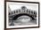 Gondola View of the Rialto Bridge in Venice, Italy, Ca. 1912-null-Framed Photographic Print