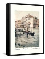 Gondola Waiting-Amy Melious-Framed Stretched Canvas