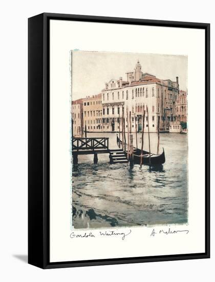 Gondola Waiting-Amy Melious-Framed Stretched Canvas