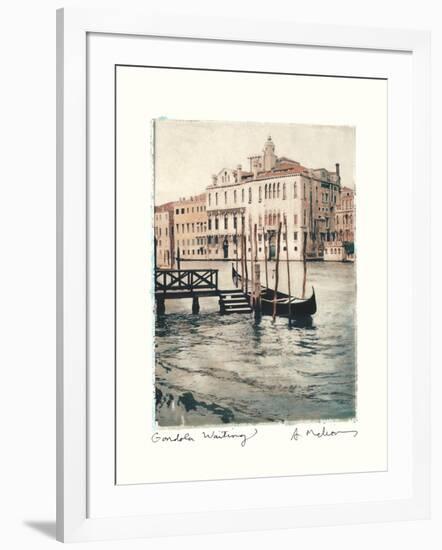 Gondola Waiting-Amy Melious-Framed Art Print