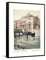 Gondola Waiting-Amy Melious-Framed Stretched Canvas