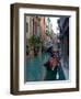 Gondolas along Canal, Venice, Italy-Lisa S^ Engelbrecht-Framed Photographic Print