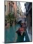 Gondolas along Canal, Venice, Italy-Lisa S^ Engelbrecht-Mounted Photographic Print