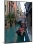 Gondolas along Canal, Venice, Italy-Lisa S^ Engelbrecht-Mounted Photographic Print