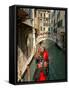 Gondolas along Canal, Venice, Italy-Lisa S. Engelbrecht-Framed Stretched Canvas