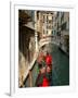 Gondolas along Canal, Venice, Italy-Lisa S. Engelbrecht-Framed Premium Photographic Print