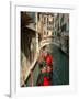 Gondolas along Canal, Venice, Italy-Lisa S. Engelbrecht-Framed Photographic Print