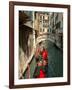 Gondolas along Canal, Venice, Italy-Lisa S. Engelbrecht-Framed Photographic Print