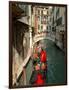 Gondolas along Canal, Venice, Italy-Lisa S. Engelbrecht-Framed Photographic Print