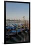 Gondolas Along the Grand Canal in Venice, Italy-David Noyes-Framed Photographic Print