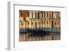 Gondolas Along the Grand Canal in Venice, Italy-David Noyes-Framed Photographic Print