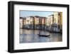 Gondolas Along the Grand Canal, Venice, Italy-Darrell Gulin-Framed Photographic Print