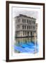 Gondolas Along the Grand Canal-Darrell Gulin-Framed Photographic Print