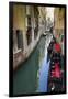 Gondolas and canal, Venice, Veneto, Italy-Russ Bishop-Framed Photographic Print