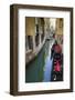 Gondolas and canal, Venice, Veneto, Italy-Russ Bishop-Framed Photographic Print