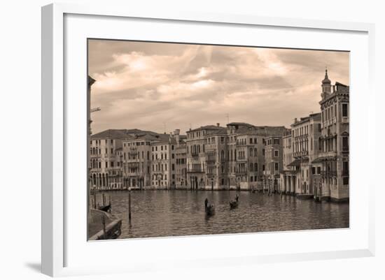 Gondolas and Palazzos I-Rita Crane-Framed Photographic Print