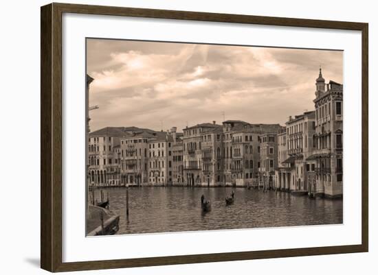 Gondolas and Palazzos I-Rita Crane-Framed Photographic Print