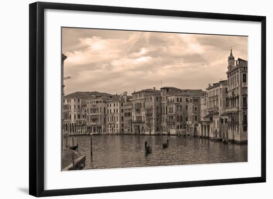 Gondolas and Palazzos I-Rita Crane-Framed Photographic Print