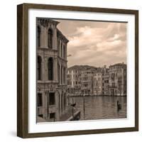 Gondolas and Palazzos II-Rita Crane-Framed Photographic Print