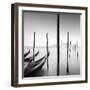 Gondolas and Poles-Moises Levy-Framed Photographic Print