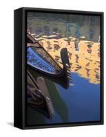 Gondolas and Reflections I-Rita Crane-Framed Stretched Canvas