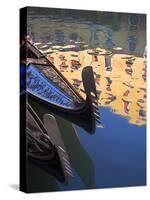 Gondolas and Reflections I-Rita Crane-Stretched Canvas