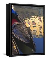 Gondolas and Reflections II-Rita Crane-Framed Stretched Canvas