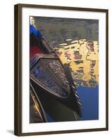 Gondolas and Reflections II-Rita Crane-Framed Photographic Print