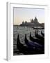 Gondolas and S. Maria Salute, Venice, Veneto, Italy-James Emmerson-Framed Photographic Print