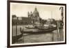 Gondolas and Salute Church, Venice, Italy-null-Framed Art Print