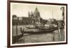 Gondolas and Salute Church, Venice, Italy-null-Framed Art Print